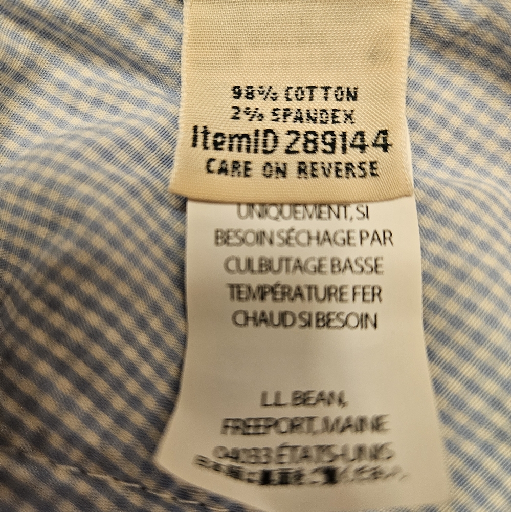 LLBean stretch canvas cargo pants - Picture 5 of 5